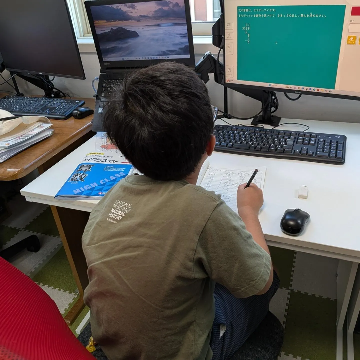 テスト前長時間力を尽くせ!!